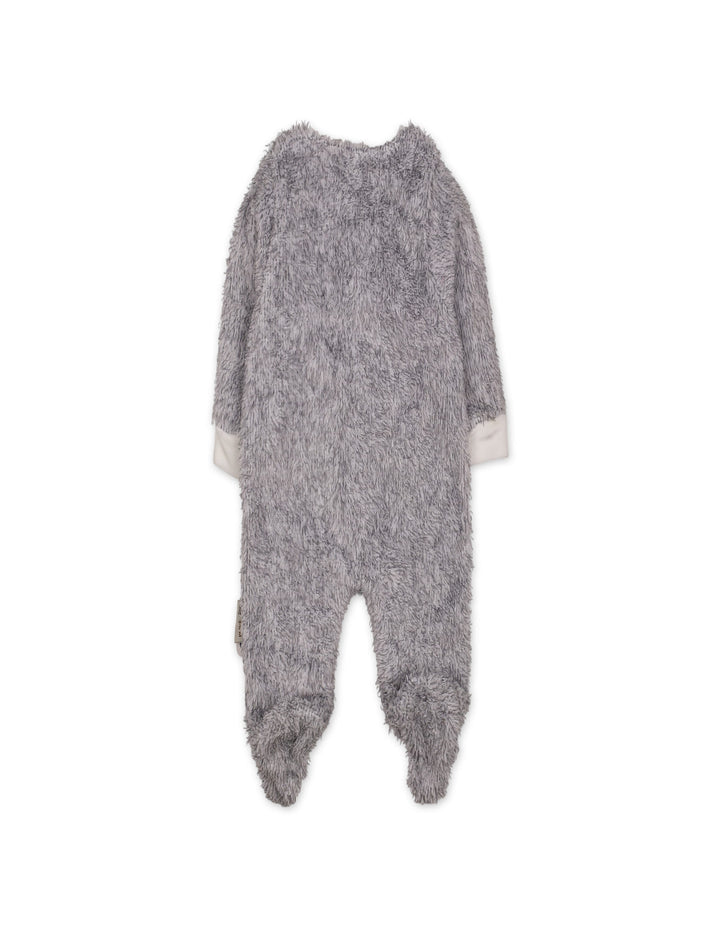 Infant Winter Sleep Suit with Cap Crown and Cloud Grey at Zubaidas Best Online Baby and Kids Store in Pakistan