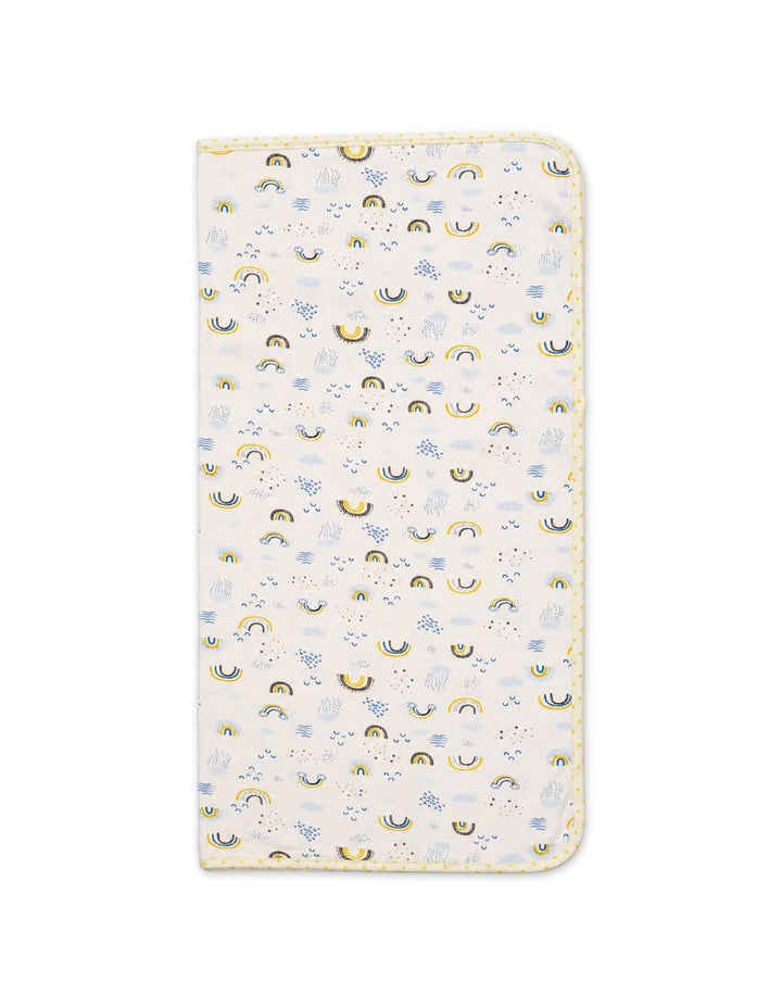 Infant Wrapping Sheet Rainbow White at Zubaidas Online Pakistan