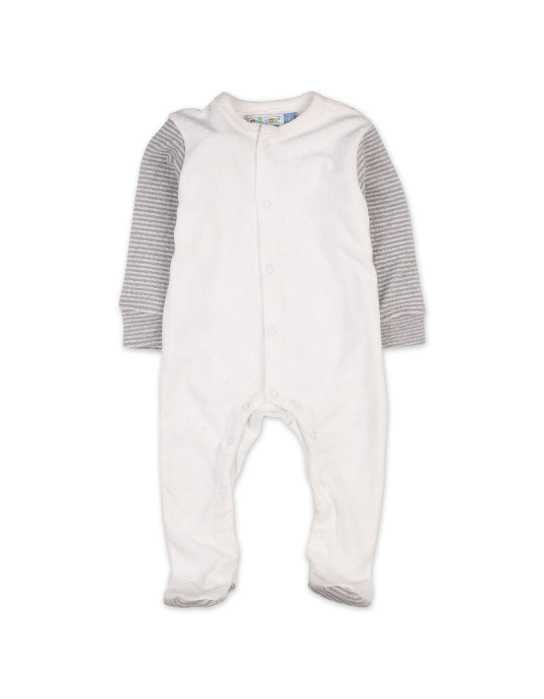 Infants Baby Boys Winter Romper Bambies Grey at Zubaidas