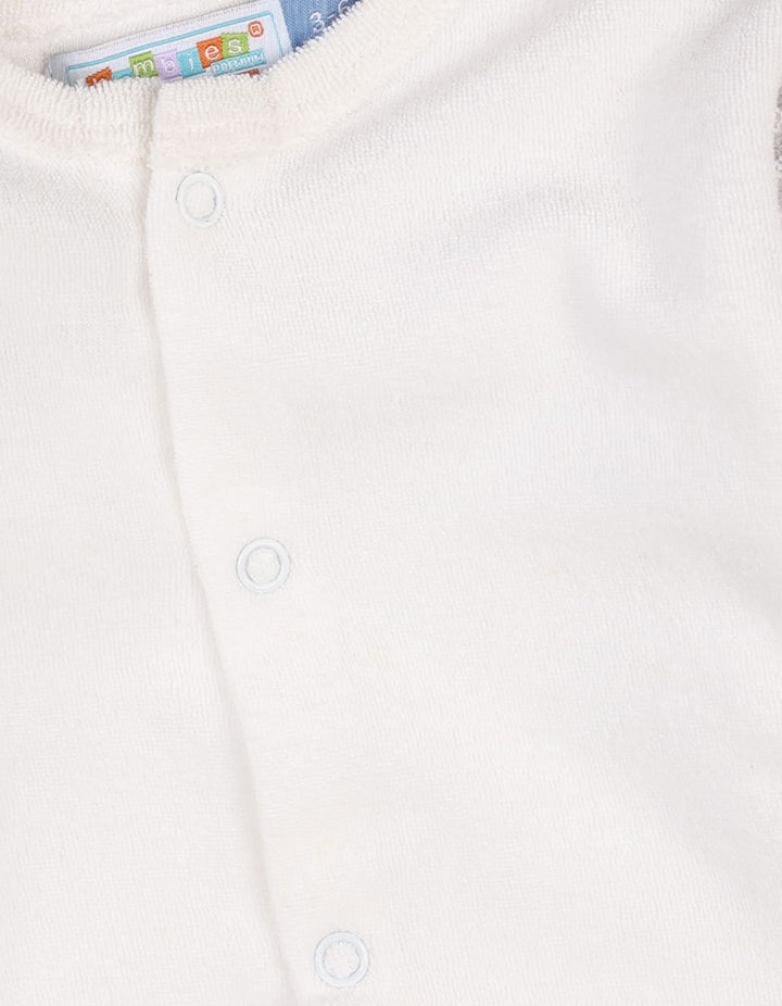 Infants Baby Boys Winter Romper Bambies Grey at Zubaidas Pakistan