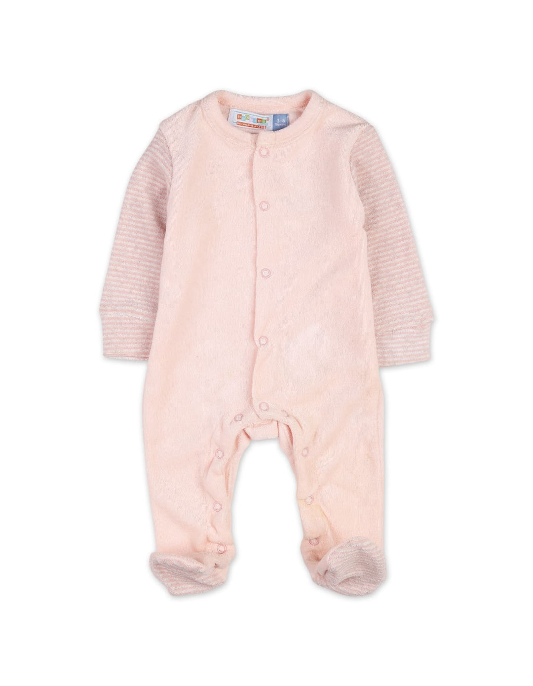 Infants Baby Girls Winter Romper Bambies Pink at Zubaidas