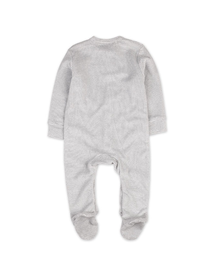 Infants Baby Winter Romper Bambies Striped Grey at Zubaidas Official Pakistan