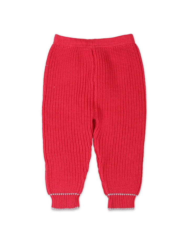 Infants Knitted Winter Suit Set Bambies Dark Pink at Zubaidas Online Baby Store Pakistan