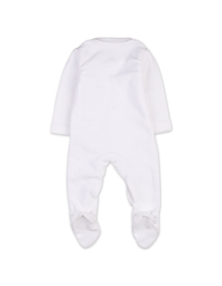 Infants Winter Onesie Bambies Pleats White at Zubaidas Official Pakistan