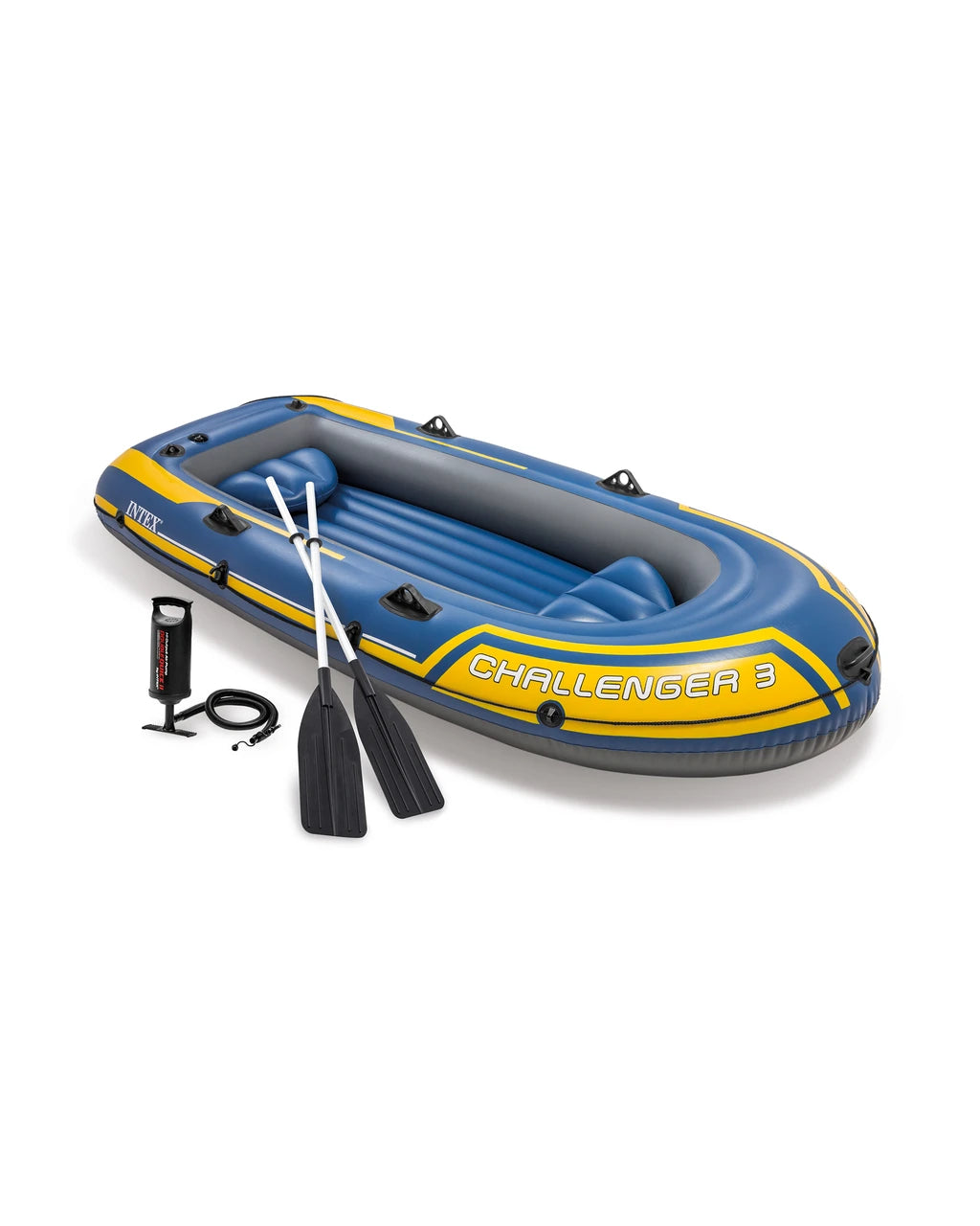 INTEX Challenger 3 Inflatable Boat Set 3 Person at Zubaidas