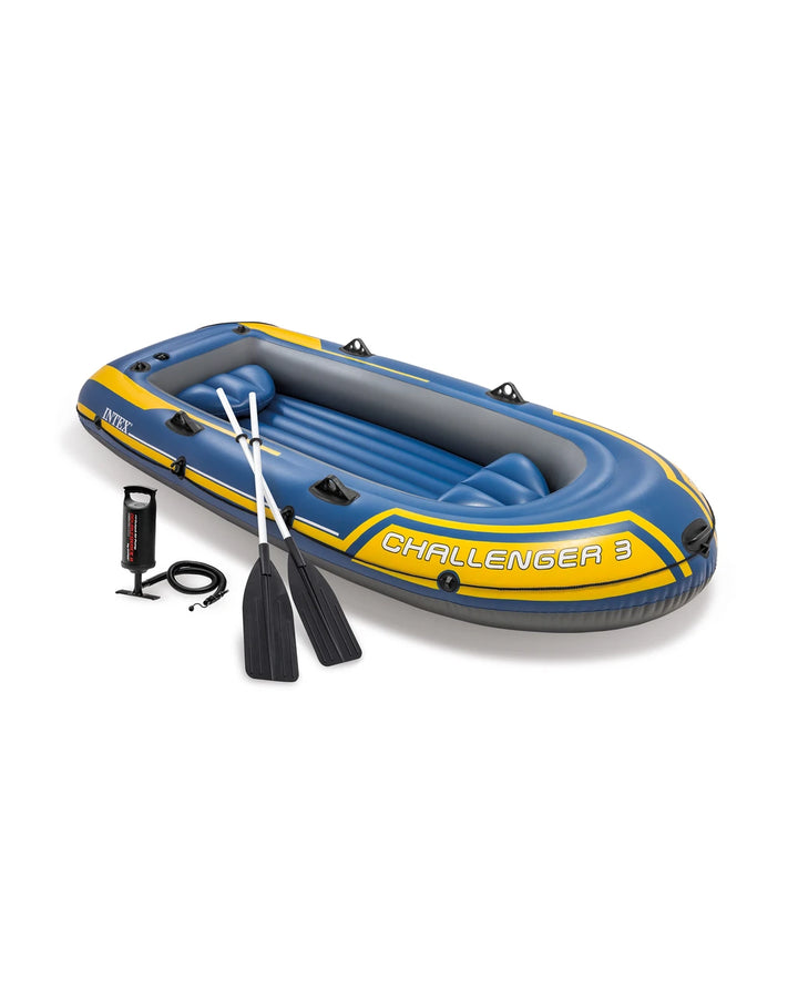 INTEX Challenger 3 Inflatable Boat Set 3 Person at Zubaidas
