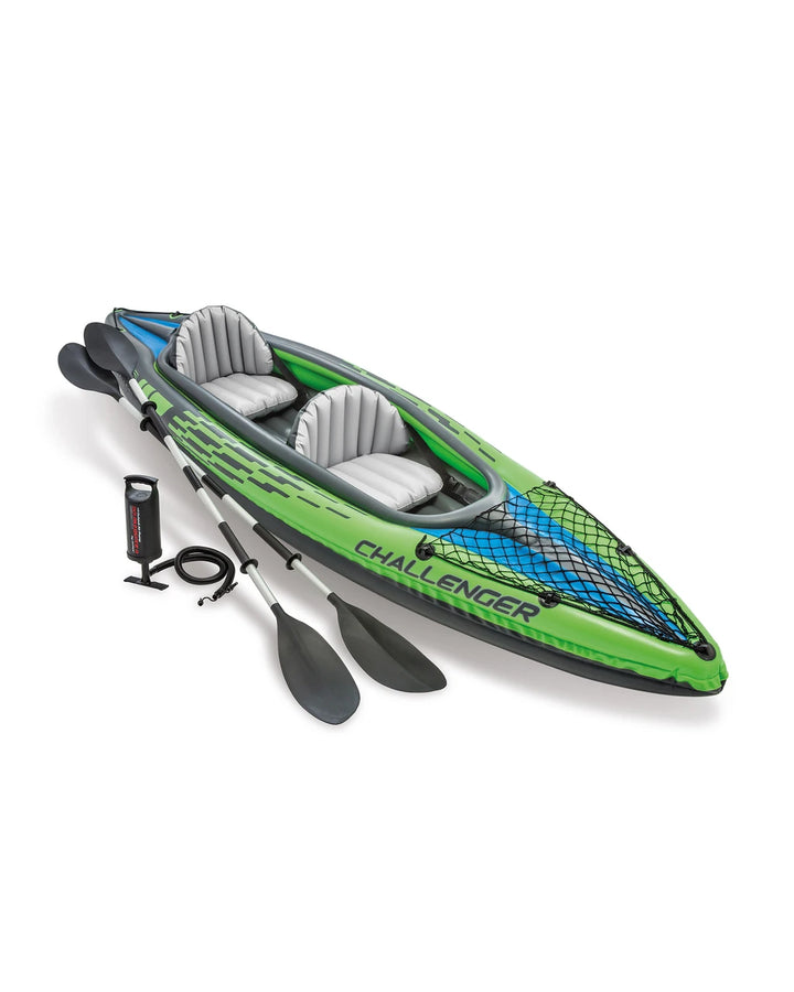 INTEX Challenger K2 Inflatable Kayak Set 2 Person at Zubaidas