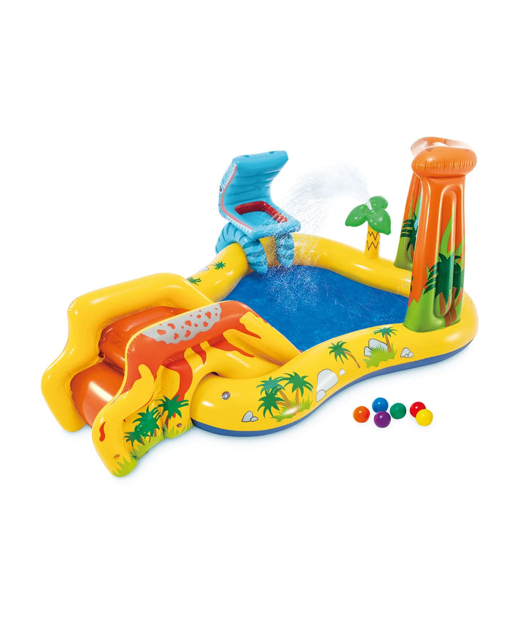 INTEX Dinosaur Inflatable Play Center with Slide at Zubaidas Official Pakistan