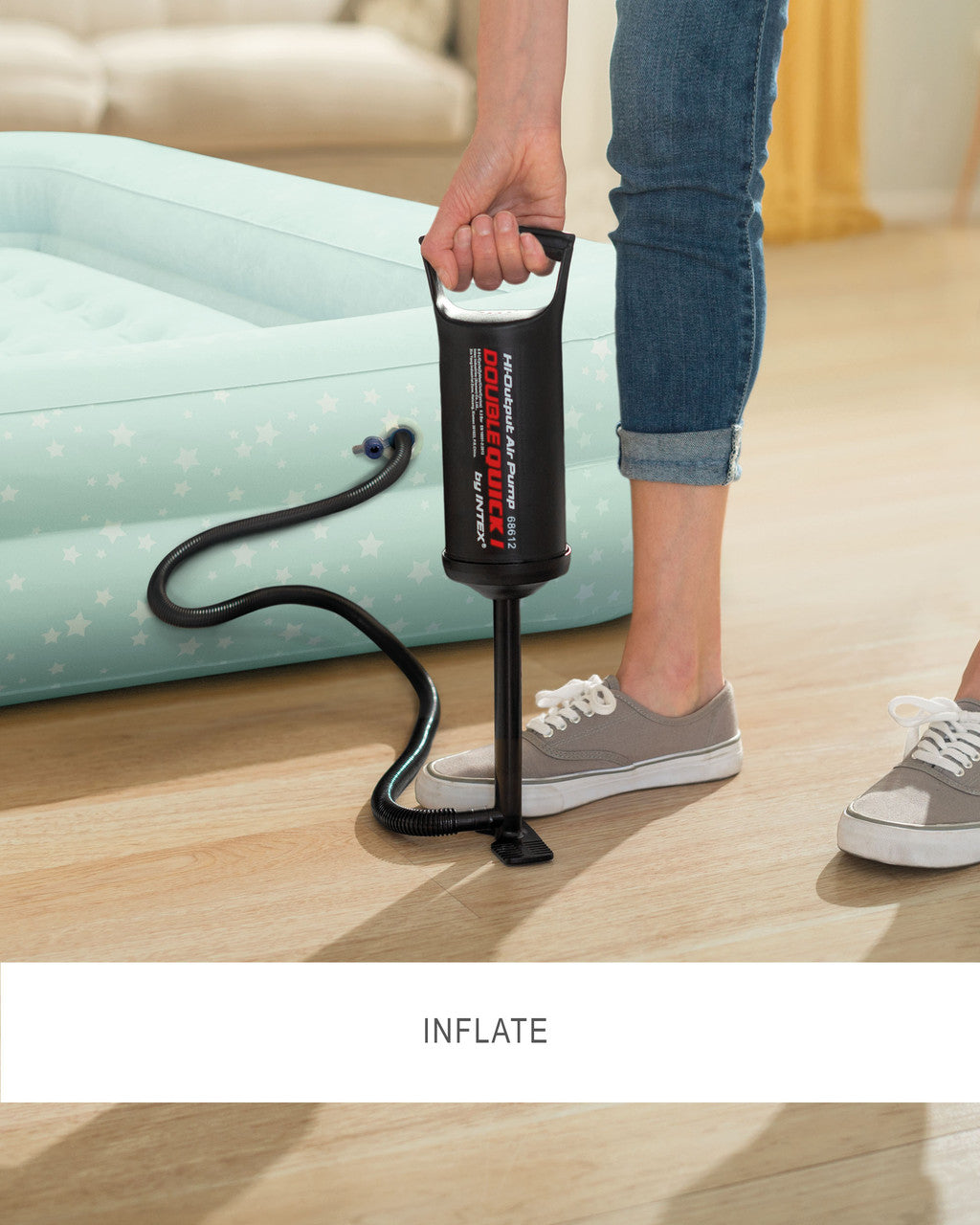 INTEX Double Quick I Air Hand Pump at Zubaidas Online Pakistan