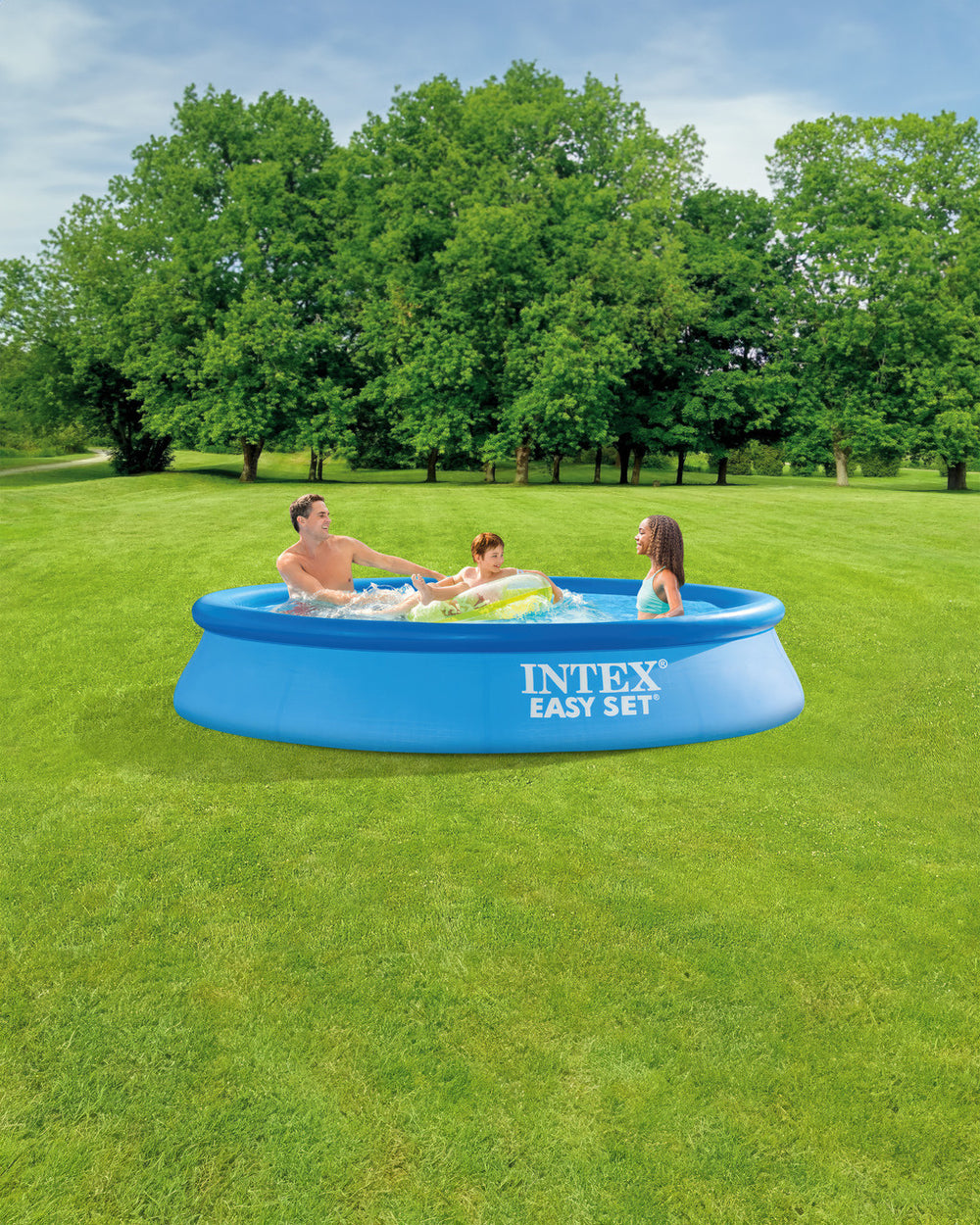 INTEX Easy Set 10ft x 24in Inflatable Pool at Zubaidas Official Pakistan