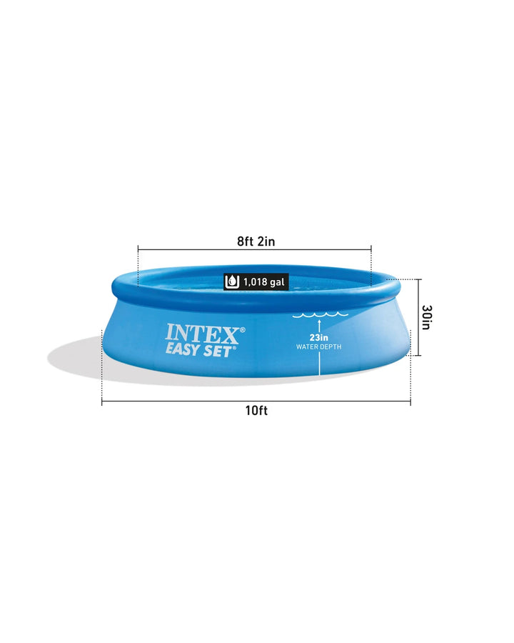 INTEX Easy Set 10ft x 30in Inflatable Pool at Zubaidas Online Pakistan