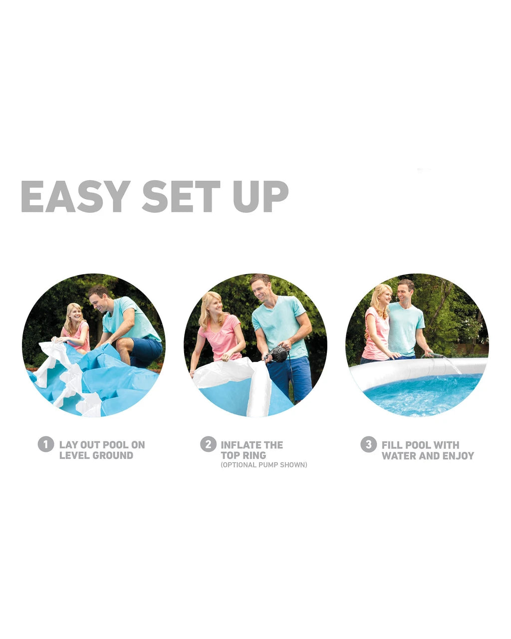 INTEX Easy Set 6ft x 20in Inflatable Pool at Zubaidas Number 1 Baby and Kids Shop in Pakistan