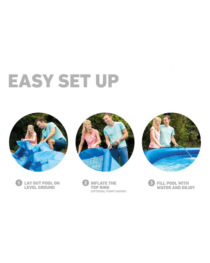 INTEX Easy Set 8ft x 24in Inflatable Pool at Zubaidas Most Trusted Baby and Kids Store in Pakistan