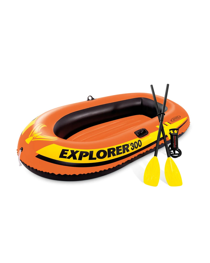 INTEX Explorer 300 Inflatable Boat Set 3 Person at Zubaidas Online Pakistan