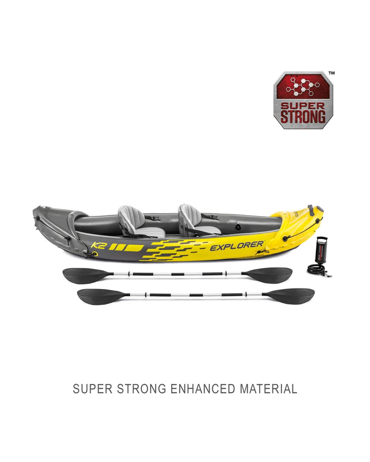 INTEX Explorer K2 Inflatable Kayak Set 2 Person at Zubaidas Official Pakistan