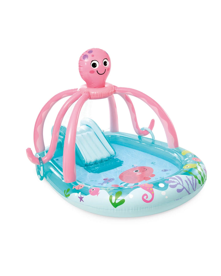 INTEX Friendly Octopus Inflatable Play Center with Slide at Zubaidas Best Online Baby and Kids Store in Pakistan