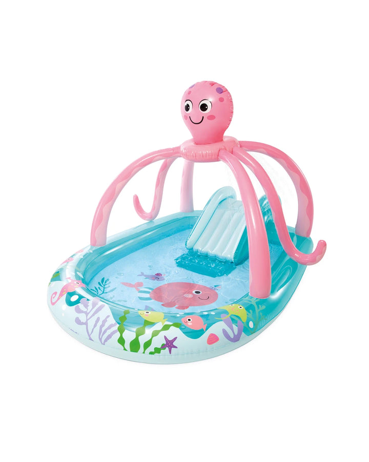 INTEX Friendly Octopus Inflatable Play Center with Slide at Zubaidas