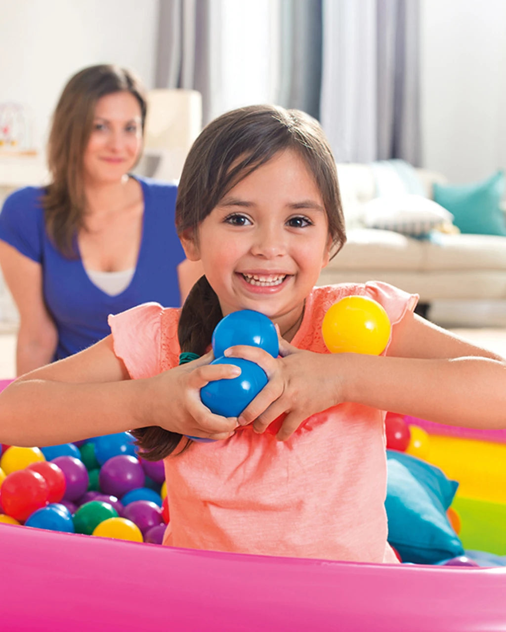 INTEX Fun Balls Bag Pack of 100 Multicolors at Zubaidas Online Pakistan