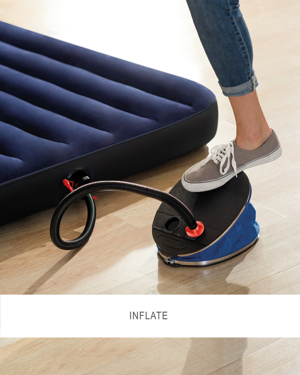 INTEX Giant Bellows Foot Pump 12 Inch at Zubaidas Official Pakistan