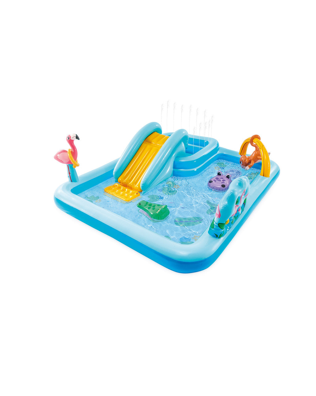 INTEX Jungle Adventure Inflatable Play Center with Slide at Zubaidas Official Pakistan