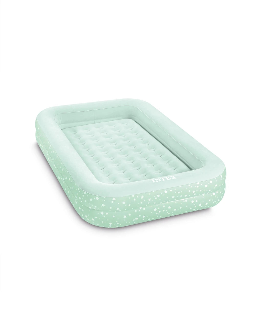 INTEX Kids Travel Bed with Hand Pump Mint Green at Zubaidas
