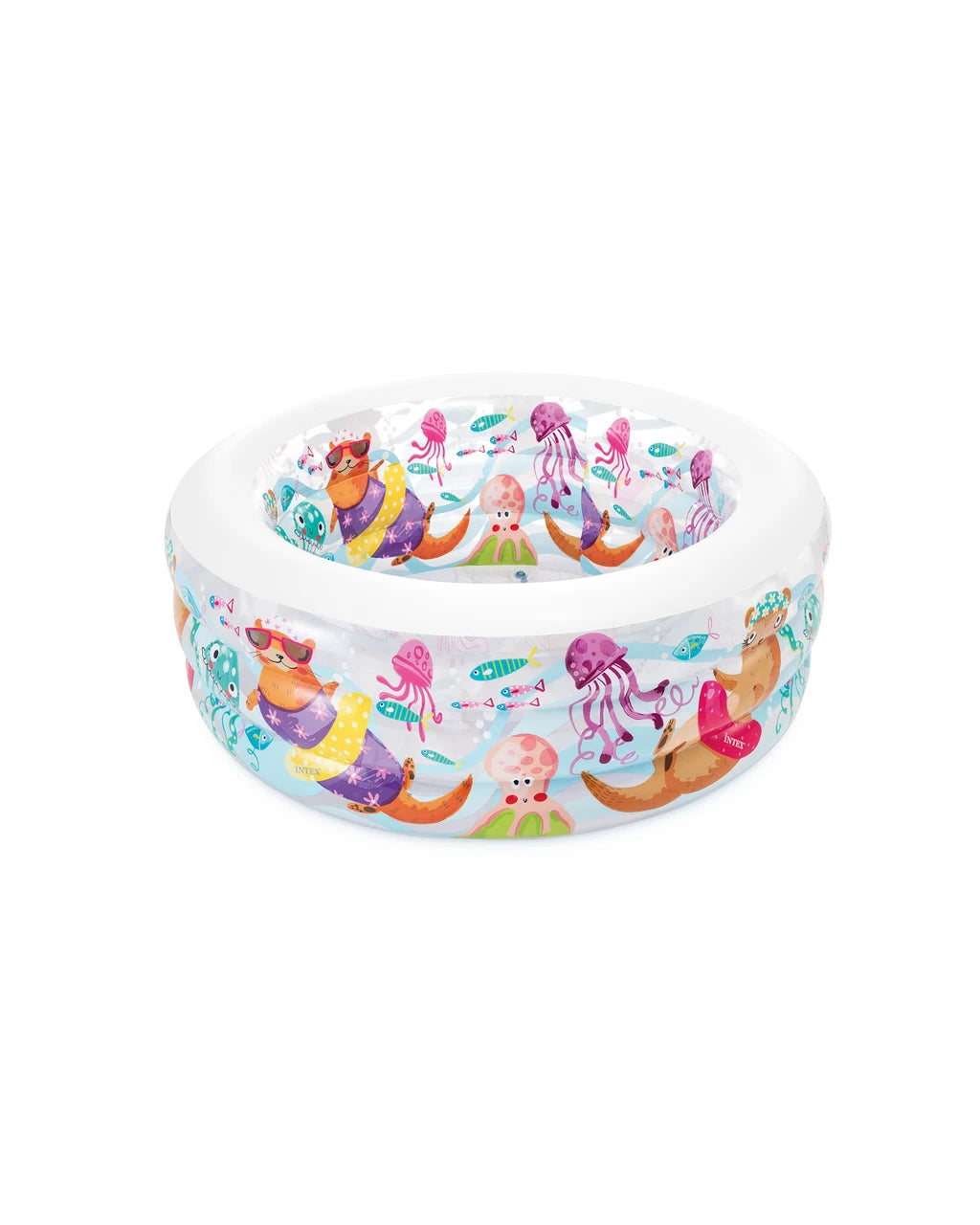 INTEX Little Otter Inflatable Kiddie Pool 60in x 22in at Zubaidas