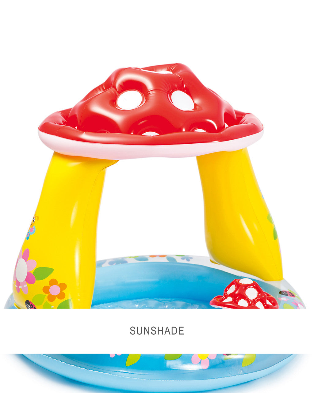 INTEX Mushroom Inflatable Kiddie Pool 40in X 35in at Zubaidas Online Pakistan
