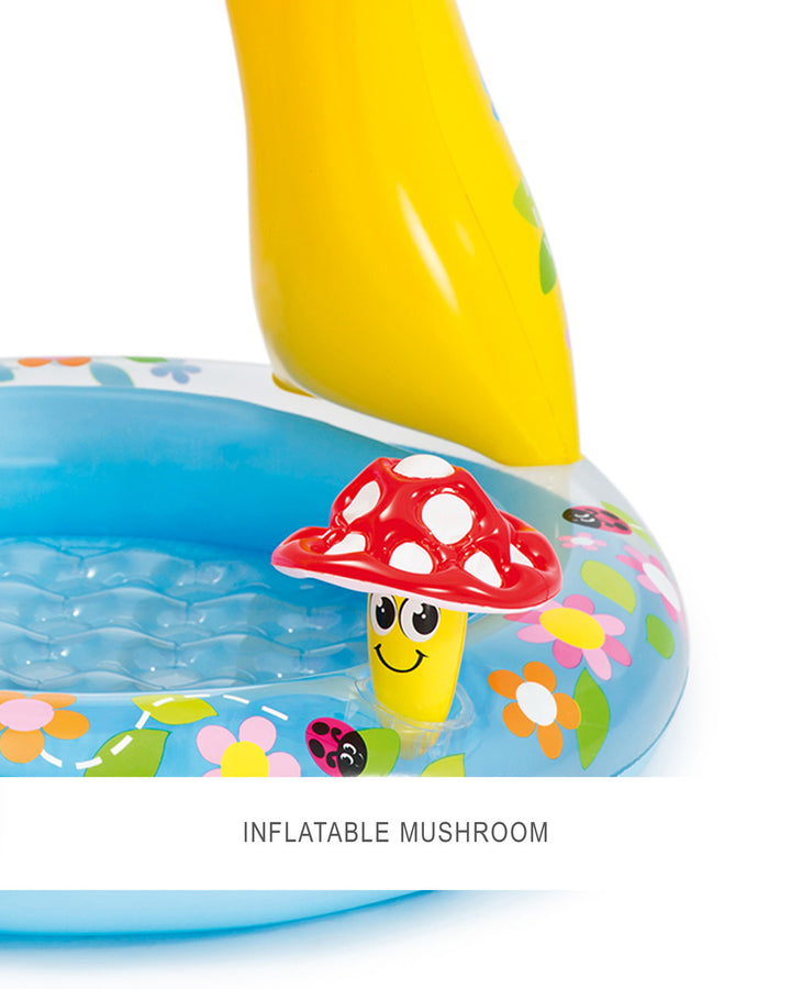 INTEX Mushroom Inflatable Kiddie Pool 40in X 35in at Zubaidas Best Online Baby and Kids Store in Pakistan