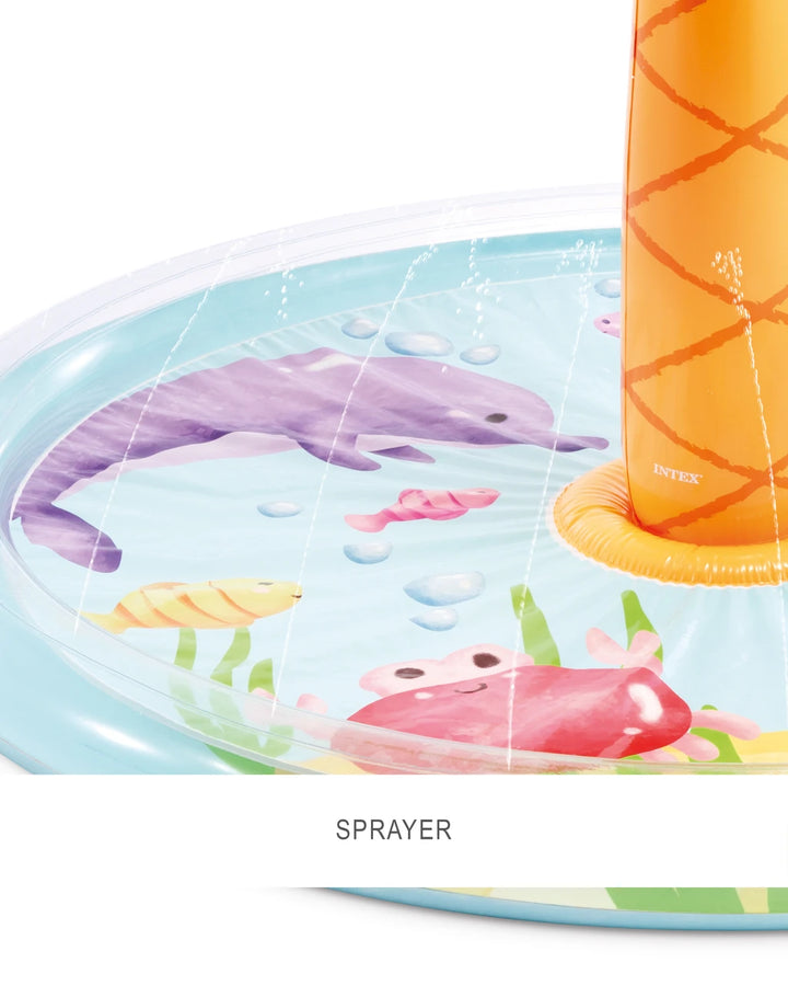 INTEX Palm Tree Spray Kiddie Pool at Zubaidas Online Pakistan