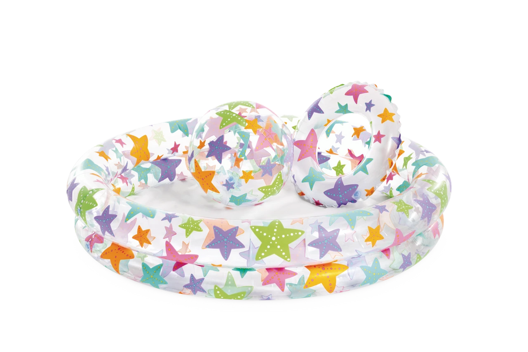 INTEX Starfish Inflatable Kiddie Pool Set 48in X 10in at Zubaidas Official Pakistan
