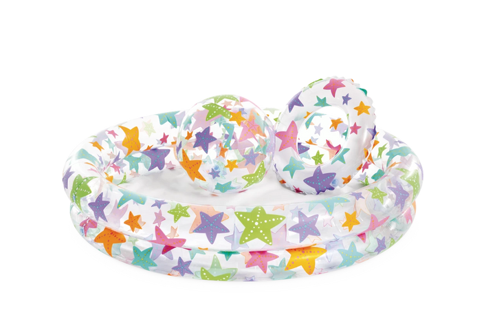 INTEX Starfish Inflatable Kiddie Pool Set 48in X 10in at Zubaidas Official Pakistan
