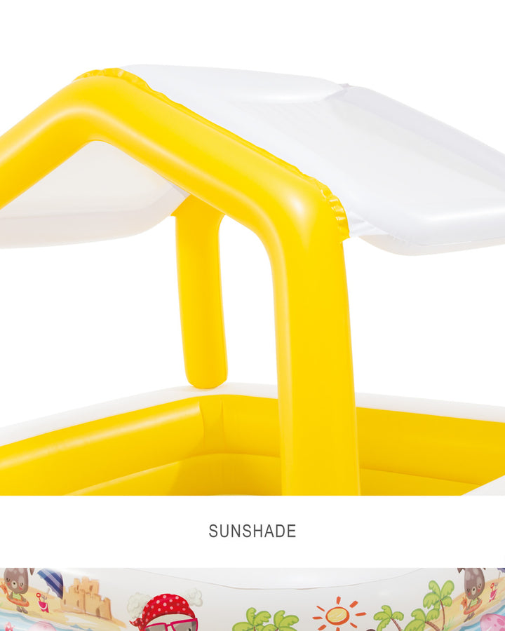 INTEX Sun Shade Inflatable Kiddie Pool 62in x 62in x 48in at Zubaidas Online Pakistan