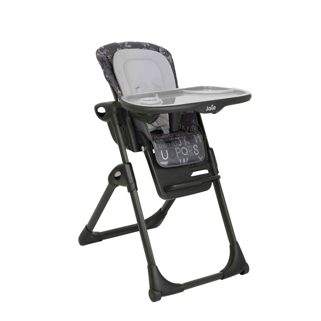 Joie Baby High Chair Mimzy Recline ABC Charcoal H1013ECACH000 at Zubaidas