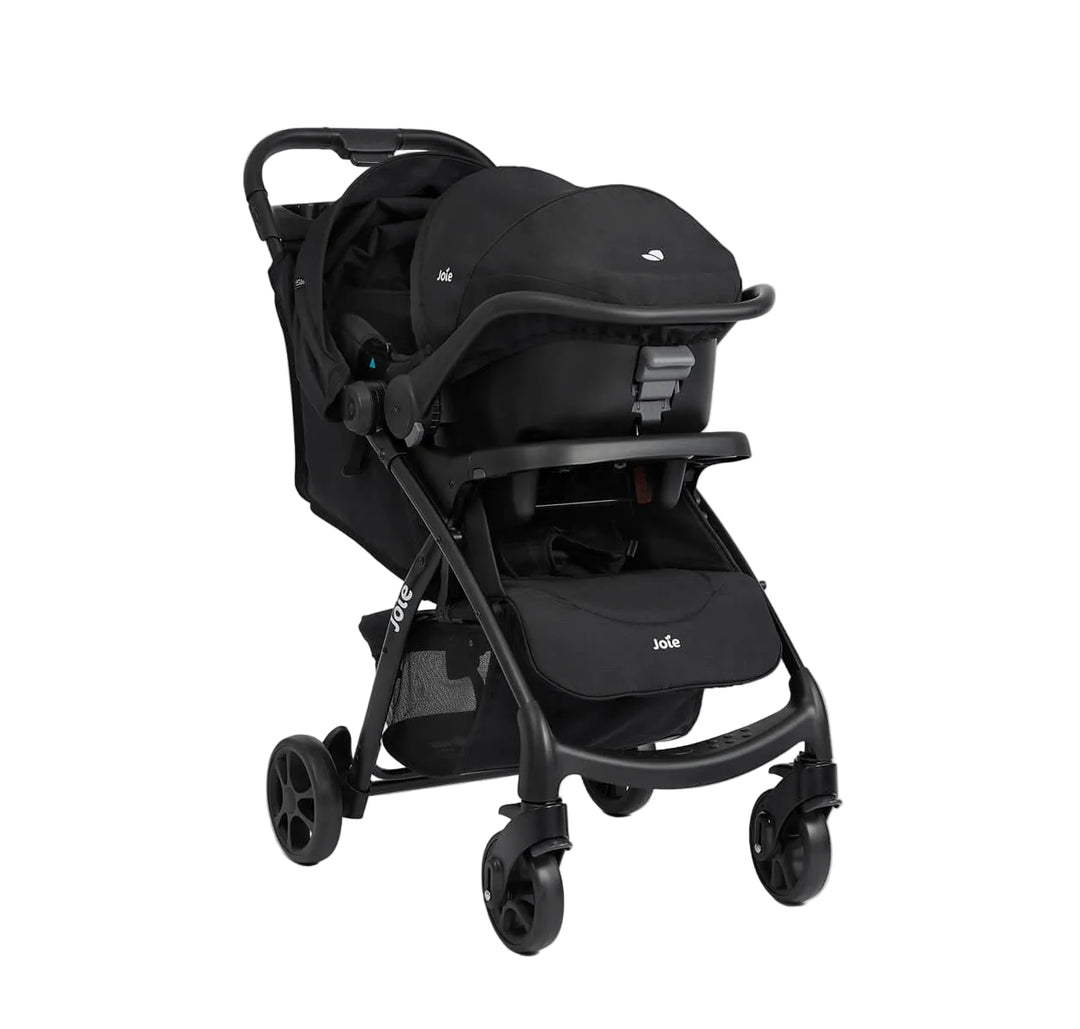 Joie Muze LX Travel System with Juva Car Seat and Base Coal at Zubaidas Pakistan