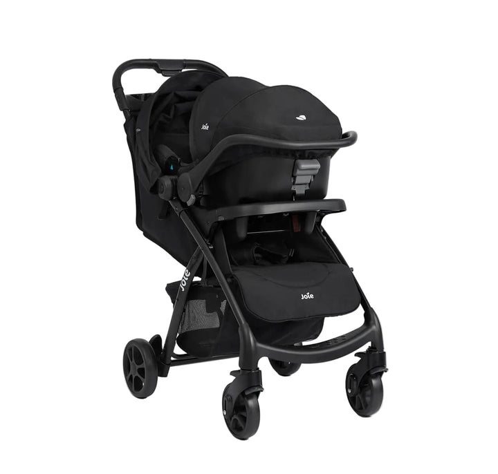 Joie Muze LX Travel System with Juva Car Seat and Base Coal at Zubaidas Pakistan