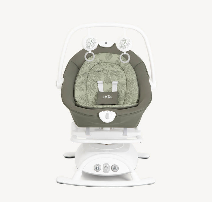 Joie Sansa 2-IN-1 Multi-Motion Baby Swing and Rocker Palms W1604BCPLM00 at Zubaidas Online Baby Store Pakistan