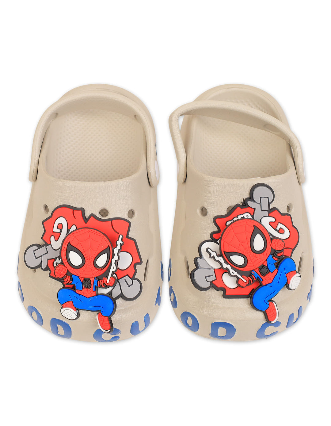Kid Crocs Spiderman Grey at Zubaidas Official Pakistan