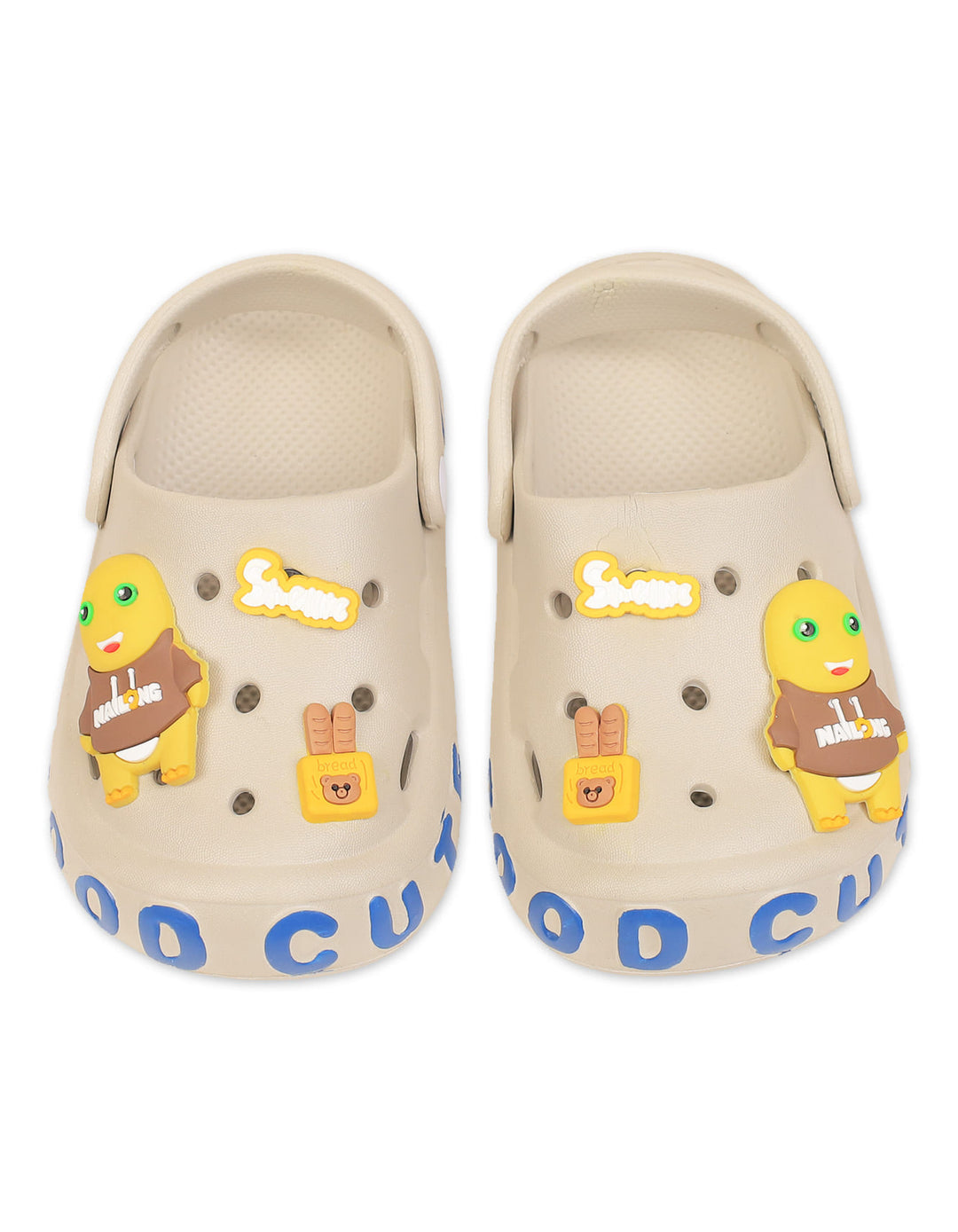 Kids Comfort Clogs Nailong Grey at Zubaidas