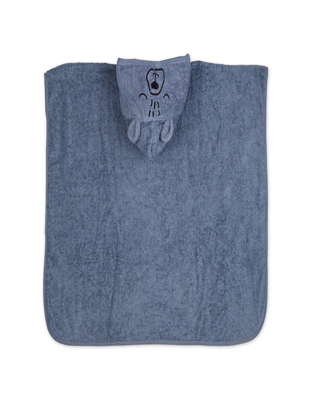 Kids Hooded Bath Towel Poncho Bear Dark Grey at Zubaidas Online Pakistan