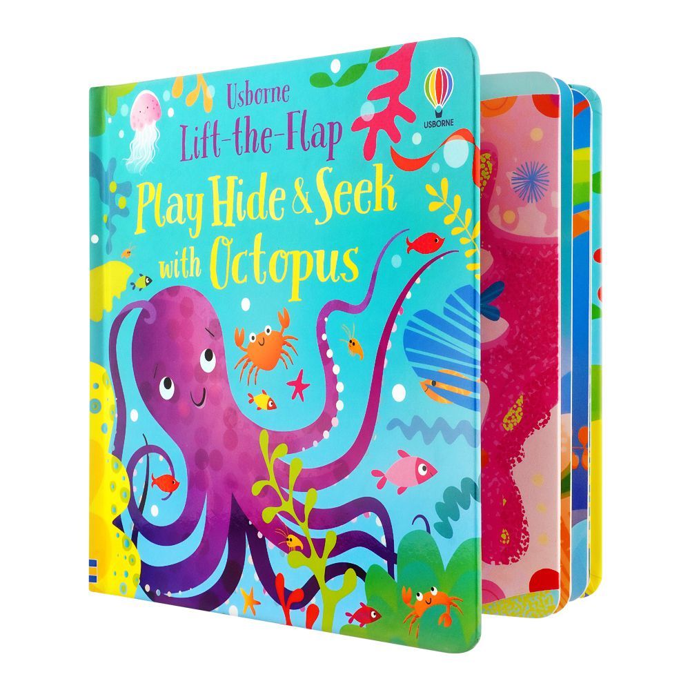 Lift The Flap: Play Hide and Seek with Octopus Board Book at Zubaidas Official Pakistan