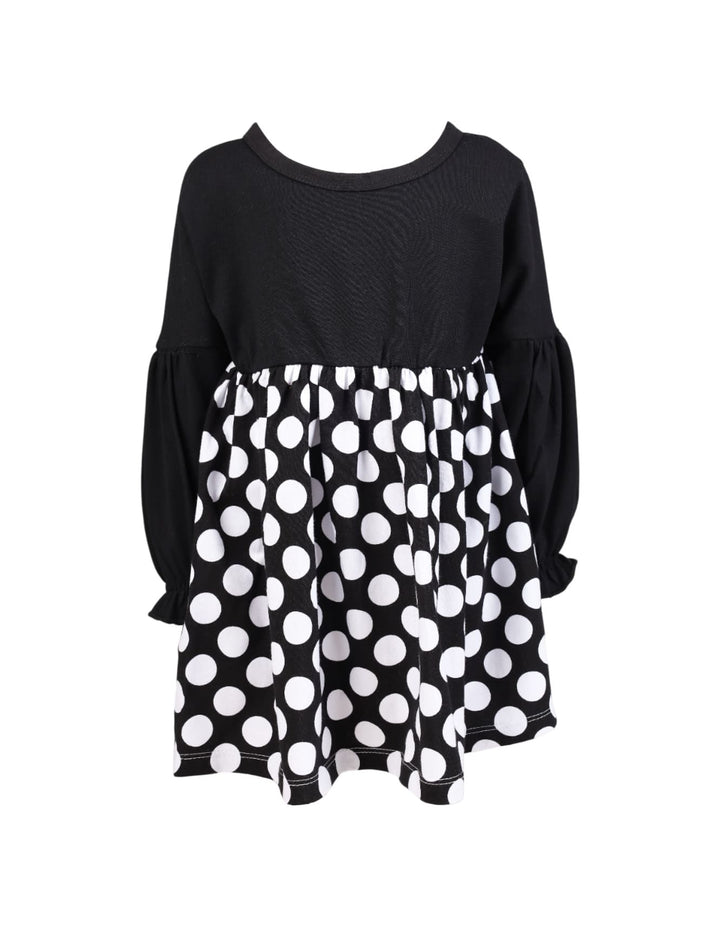 Little Girls Fancy Polka Dot Dress Bambies at Zubaidas