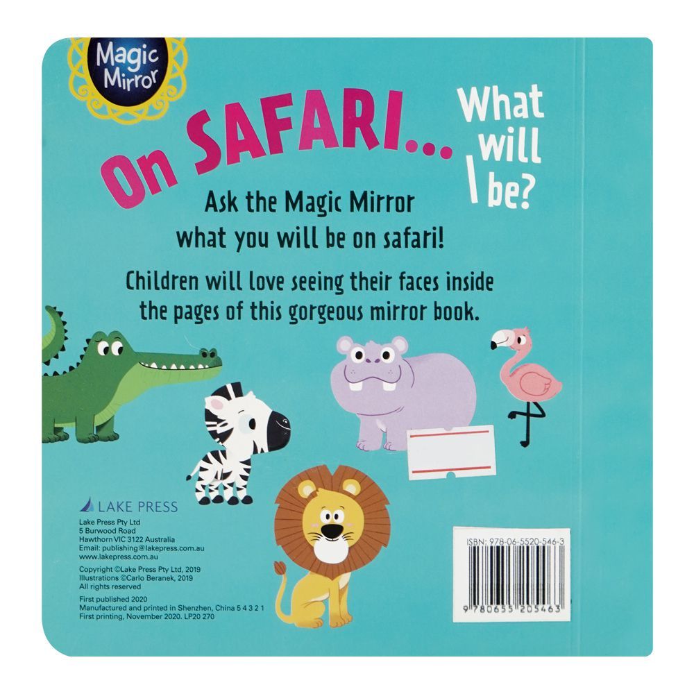 Magic Mirror On Safari What Will I Be? Children's Book at Zubaidas Online Pakistan