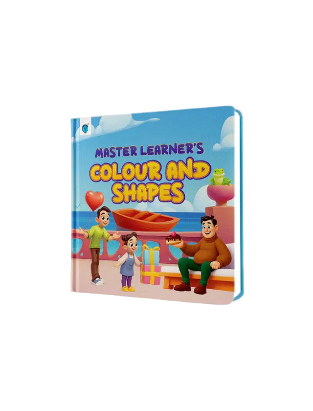 Master Learner's: Color and Shapes Padded Book at Zubaidas