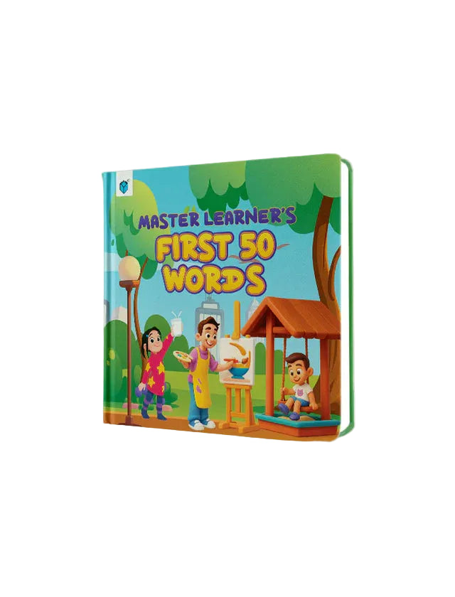 Master Learner's: First 100 Words Padded Book at Zubaidas