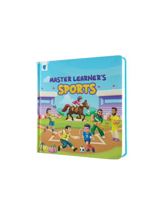 Master Learner's: Sports Padded Book at Zubaidas