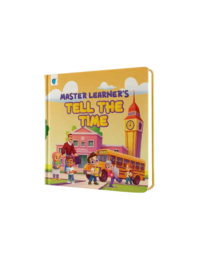 Master Learner's: Tell the Time Padded Book at Zubaidas