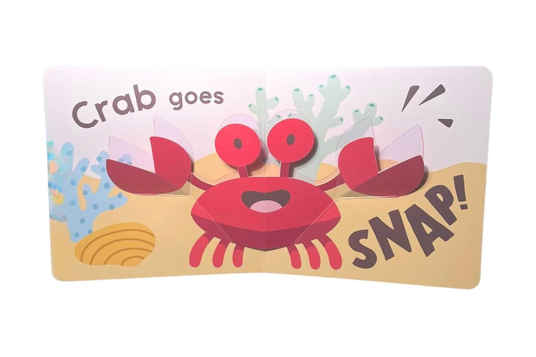 Mini Pops: In the Sea! Mini Pop-Up Board Book at Zubaidas Most Trusted Baby and Kids Store in Pakistan