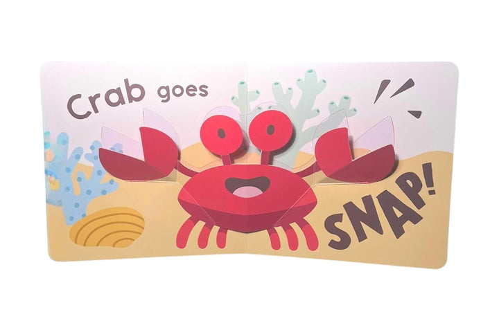 Mini Pops: In the Sea! Mini Pop-Up Board Book at Zubaidas Most Trusted Baby and Kids Store in Pakistan