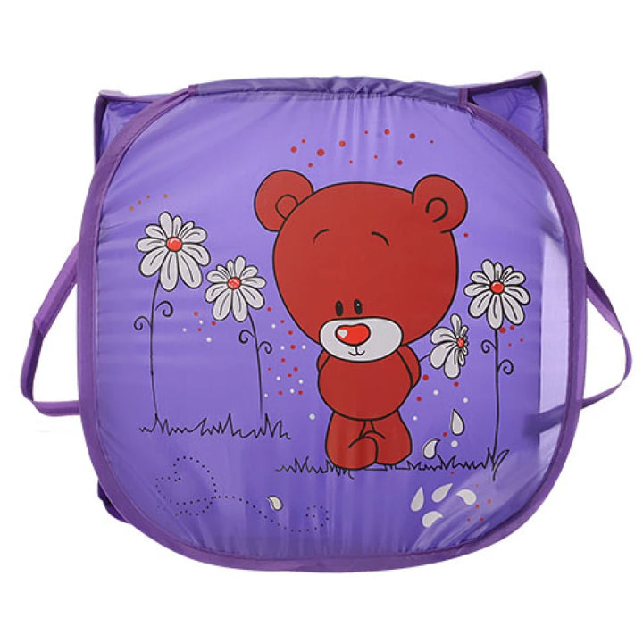 Multipurpose Foldable Basket Bear Purple at Zubaidas Online Pakistan