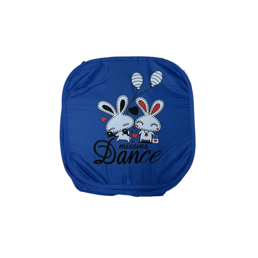 Multipurpose Foldable Basket Bunny Navy Blue at Zubaidas Official Pakistan